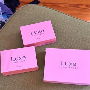 Luxe Black Tint and Lashlift Set in Pink Packaging
